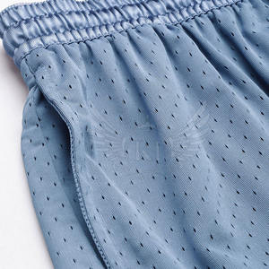 Pantalones cortos personalizados de malla de poliéster para hombre, pantalones cortos deportivos ligeros de malla para hombre, pantalones cortos hechos en Pakistán - Product Image 5