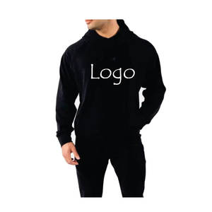 Acheter un sweat-shirt personnalisé uni de haute qualité sweat à capuche unisexe vierge vêtements de sport pull en coton mélangé sweats à capuche pour hommes - Product Image 3