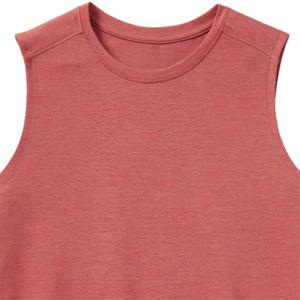 Camiseta sin mangas de cuello redondo personalizada OEM para mujer, ropa de verano informal, camiseta sin mangas elegante y ligera - Product Image 5