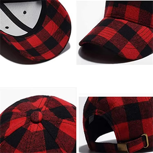 หมวกแก๊ปเบสบอลแบบปรับได้ ปี 2025 6 แผง ผ้าโพลีเอสเตอร์/คอตตอน ตาข่าย แฟชั่น ยูนิเซ็กส์ สำหรับกีฬา ท่องเที่ยว กิจกรรมกลางแจ้ง ปรับแต่งด้านหน้าได้ - Product Image 6