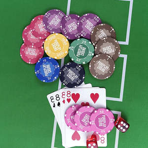 Fichas de Póker de Cerámica Profesionales de 10g y 40mm con Diseño Único, Bandeja con Logotipo Personalizable para Uso en Casino - Product Image 2