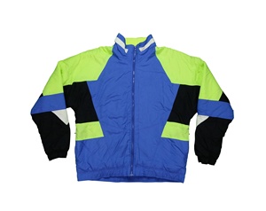 Custom Men's Vintage Retro Zip Up Track Chaquetas cortavientos Primavera Chaqueta al aire libre para los hombres - Product Image 1