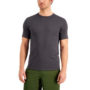 T-Shirt da Allenamento ID Ideology per Uomo, 100% Poliestere Birdseye, Grigio Antracite 4XB, Stile Performance con Stampa a Compressione e Serigrafia - Product Image 2