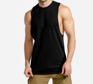 Débardeur d'été sans manches de haute qualité pour hommes débardeurs de gymnastique débardeurs de fitness à la mode pour hommes OEM - Product Image 5