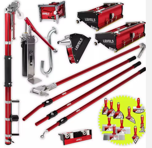 2026 Discount OEM DIY High Quality Customized LEVEL5 Steel Automatic Taping Finishing Drywall Tool <b>Set</b> Construction Use 1 Year - Product Image 1