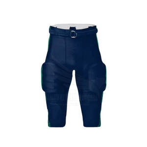 ชุดเครื่องแบบฟุตบอลอเมริกันแขนสั้นใส่ได้ทั้งชายและหญิงชุด100% โพลีเอสเตอร์ระบายอากาศมีขนาดพิเศษปักโลโก้ - Product Image 2