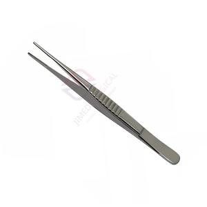 Pinzas Debakey STILLE BARRAYA de 180 mm |   Pinzas Quirúrgicas Manuales de Acero Inoxidable de 7 Pulgadas, Punta Recta Dentada, CE - Product Image 1