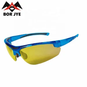 Borjye J99A טייוואן הטוב ביותר באיכות חצי כחול מסגרת מקוטב עדשת משקפיים