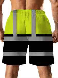 Short de bain réfléchissant haute visibilité - Product Image 4
