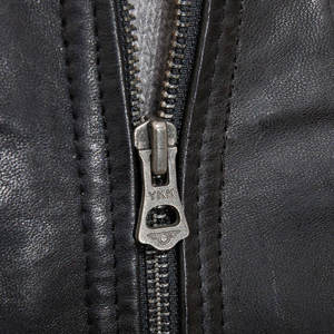 Veste en cuir véritable élégante pour hommes avec manches longues Dernier design Haute qualité Meilleur style populaire État neuf - Product Image 5