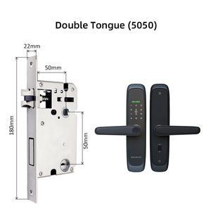 Cerradura Inteligente para Puerta con Huella Dactilar <span class=keywords><strong>Navicat</strong></span> Security, Manija Biométrica con Contraseña, Tuya TTlock, Wifi - Product Image 5