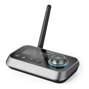 Hama LINK IT Duo RX TX pour récepteur audio Bluetooth noir et gris 00205322 0920062 - Product Image 1