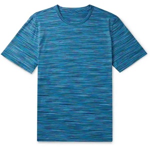 2024เสื้อยืดผู้ชายสีน้ำตาลเฮฟวี่เวทลดลงไหล่แขนข้อศอก100% ผ้าฝ้ายกำหนดโลโก้ได้เองเสื้อยืดมีกระเป๋า - Product Image 1