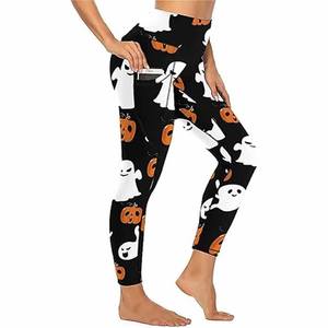 Haute élastique femmes pantalons de Yoga pantalons de survêtement de gymnastique Fiber chimique mélangé pantalons de gymnastique femmes vêtements de sport sans couture sport Leggings - Product Image 1