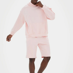Sudadera pesada de 500g/m2 con logotipo personalizado y bordado para hombre, sin cuerdas de gran tamaño y Jersey Sudadera con capucha, forro polar grueso para el invierno - Product Image 4