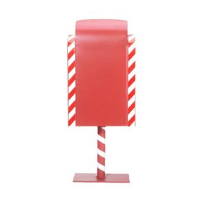Kotak Surat Santa Merah Dekorasi Natal Kotak Surat <span class=keywords><strong>Vintage</strong></span> Kotak Surat Luar Ruangan Berdiri Sendiri - Product Image 6