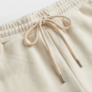 Ensemble de survêtement court en molleton de coton de qualité supérieure, vente en gros, survêtement de jogging vierge, séchage rapide, tenue de sport athlétique - Product Image 5