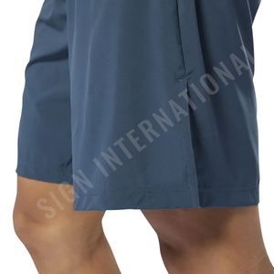 Pantalones Cortos Deportivos Personalizados al por Mayor, Ropa Informal de Lona 100% Algodón, Bolsillos, Cintura Media, Cordón Ajustable, Puños, Secado Rápido, Ecológicos - Product Image 5