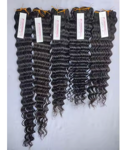 Extensions de trame colorées de cheveux humains bruts doux et soyeux conçues pour un usage quotidien avec une sensation naturelle et une brillance luxueuse - Product Image 4