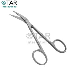 กรรไกรไอริส 4.50 นิ้ว แบบโค้ง มุมเฉียง ทำจากทังสเตนคาร์ไบด์ สำหรับผ่าตัด รุ่น TC Supercut ทนทาน คุณภาพระดับมืออาชีพ สำหรับแพทย์ - Product Image 4