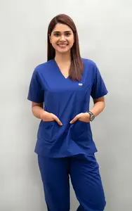 Uniforme de Chef Unisex OEM, Conjunto de Blusa y Pantalones con Tela de Polialgodón, Colores y Tallas Personalizadas para Trabajadores de Hoteles y Restaurantes - Product Image 4