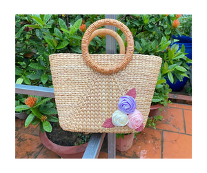 Bolsos de Jacinto de Agua Hechos a Mano en Vietnam de Alta Calidad, Populares para Exportación y Mercado Mayorista - Product Image 6