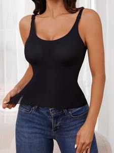 Top corto acanalado con cuello alto y logotipo personalizado, camisetas sin mangas de punto para mujer para entrenamiento, gimnasio, ropa deportiva - Product Image 5