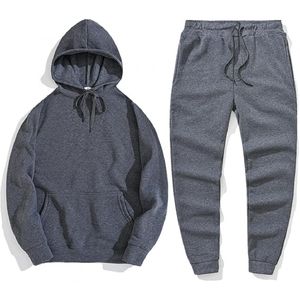 Conjunto de chándal personalizado para hombre al por mayor para hombre, 100% trajes de chándal de algodón - Product Image 6