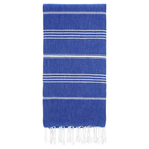 Vente en gros Serviette de plage à rayures style hammam turc Pestemal 100% coton 90x180cm avec logo personnalisé - Product Image 5