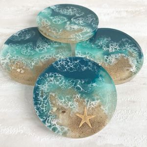 Posavasos de Resina de 5 mm Resistentes al Calor, Duraderos, Diseñados para Mejorar el Estilo de Vida, Colecciones de Productos en Tiendas Minoristas en Línea y Físicas, Marcas, Hogares - Product Image 3