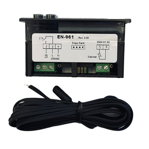 EN-961 termostat ECS-961NEO elektrik güç kaynağı sıcaklık kontrol cihazı <span class=keywords><strong>Eliwell</strong></span> içecek soğutma buzdolabı dondurucu parçaları - Product Image 5