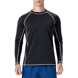 Meilleure vente Chemise personnalisée à manches longues MMA Rash Guard Vêtements de sport à séchage rapide avec quantité minimale de commande bas Prix compétitif bas prix ODM - Product Image 5