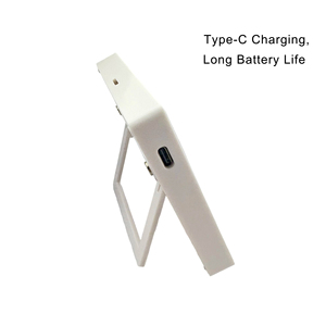 Thermo-hygromètre électronique personnalisé avec WiFi, horloge météo, thermomètre d'intérieur pour la température et l'humidité - Product Image 5