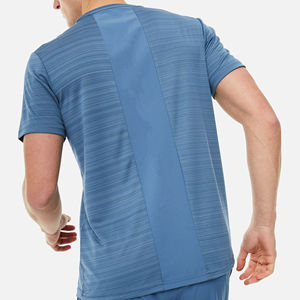 Conjunto de camiseta atlética y pantalones cortos de secado rápido para Hombre | Ropa deportiva ligera y transpirable para correr, gimnasio, entrenamiento - Product Image 5