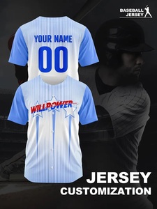 เสื้อเบสบอลราคาสมเหตุสมผลใหม่ สำหรับทุกเพศ ราคาถูก คุณภาพดีที่สุด ขายส่ง เสื้อเบสบอล ระบายอากาศ แห้งเร็ว - Product Image 3