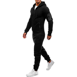 Venta caliente Chándal personalizado para hombre Alta calidad 100% Tela Estilo callejero para entrenamiento Incluye Etiqueta de logotipo personalizado Precio al por mayor - Product Image 1