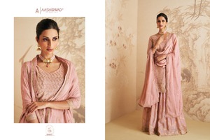 Nouvelle collection de vêtements indiens et pakistanais semi-cousus Salwar Suit pour occasion spéciale d'Inde - Product Image 5