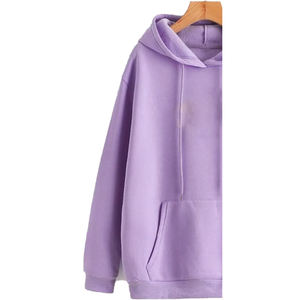 Robe pull en molleton d'hiver pour femme sur mesure 100% coton respirant coupe-vent écologique logo brodé sur le devant 360g - Product Image 6