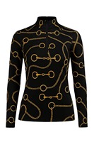 Nouvelle Arrivée Chemises Polo de Compression Équestres pour Femmes en Cuir Respirant Sublimé Couleur Unie Style Western