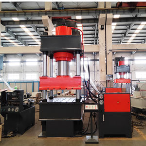 เครื่องอัดไฮดรอลิกขนาดใหญ่ 315 ตัน สำหรับการผลิตหมวกกันกระสุนใยอะรามิด เคฟลาร์ และการอัดแผ่นกันกระสุนด้วยความร้อน - Product Image 2