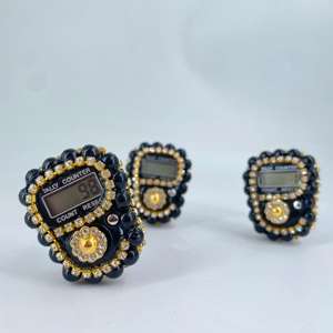 Ensemble de comptoir Tasbeeha numérique noir Zikrmatic Tesbih cadeau islamique musulman pour les fêtes disponibilité en gros - Product Image 6