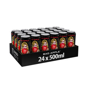 Vente de gros Boisson pomme rouge Carbonate à faible teneur en glucides en vrac Bouteilles et boîtes - Product Image 4