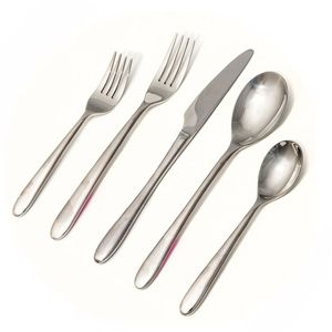 Couverts de table à manger de qualité alimentaire, couteau, fourchette et cuillère, couverts en or pour hôtel, mariage et restaurant - Product Image 4