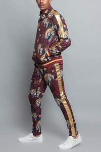 New Hot Selling Tracksuit for <b>Men</b> and 2 Piece Zipper <b>Hoodies</b> With Sweatpants Sets and <b>Running</b> Wear Tracksuit - Product Image 4