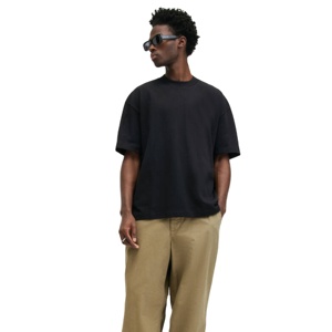 T-shirts pour hommes en polyester/coton de haute qualité, tricotés, formels, entièrement personnalisables, à manches courtes, col roulé, imprimés sur mesure - Product Image 1