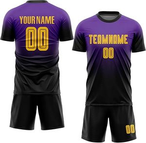 Kit de fútbol OEM con logotipo personalizado de alta calidad con camisetas y pantalones cortos personalizados - Product Image 1