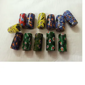 custom made african themed millefiori glass beads in assorted patterns and designs ideal for resale