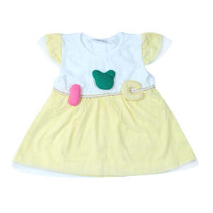 Vestido para niña recién nacida - Amarillo - Product Image 1