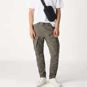 Pantalons pour hommes lavés, pantalons de plein air pour hommes, pantalons cargo tactiques élégants, imperméables, respirants, ripstop, légers, randonnée, chasse - Product Image 2