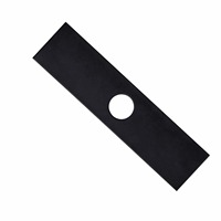 Lame de coupe pour pelouse et jardin, en fer noir, 9 pouces, haute performance, électrique, compatible avec Husqvarna, remplace 601000749